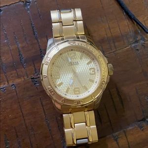 Gold Plated Guess Watch